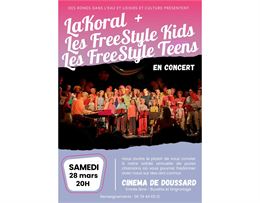LaKoral et les FreeStyle Kids/Teens sur scène - LaKoral
