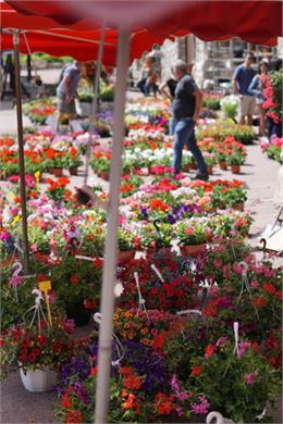 Marché aux fleurs_Val-d'Isère - Mairie de Val d’Isère - Claire Lozach