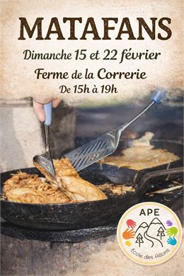 Vente de matafans_Aillon-le-Jeune - APE des Aillons