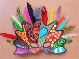 Atelier créatif : masque pour carnaval_Morzine - Office de tourisme