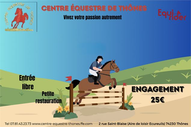 Concours Equirider_Thônes - Centre équestre