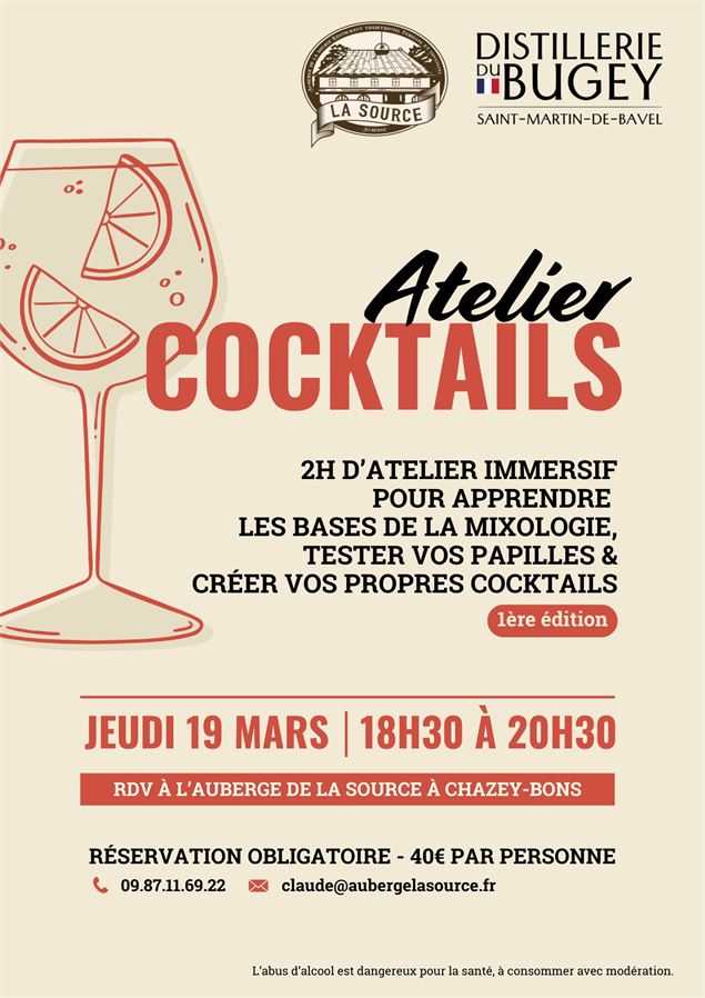 Affiche de l'évènement - auberge de la source