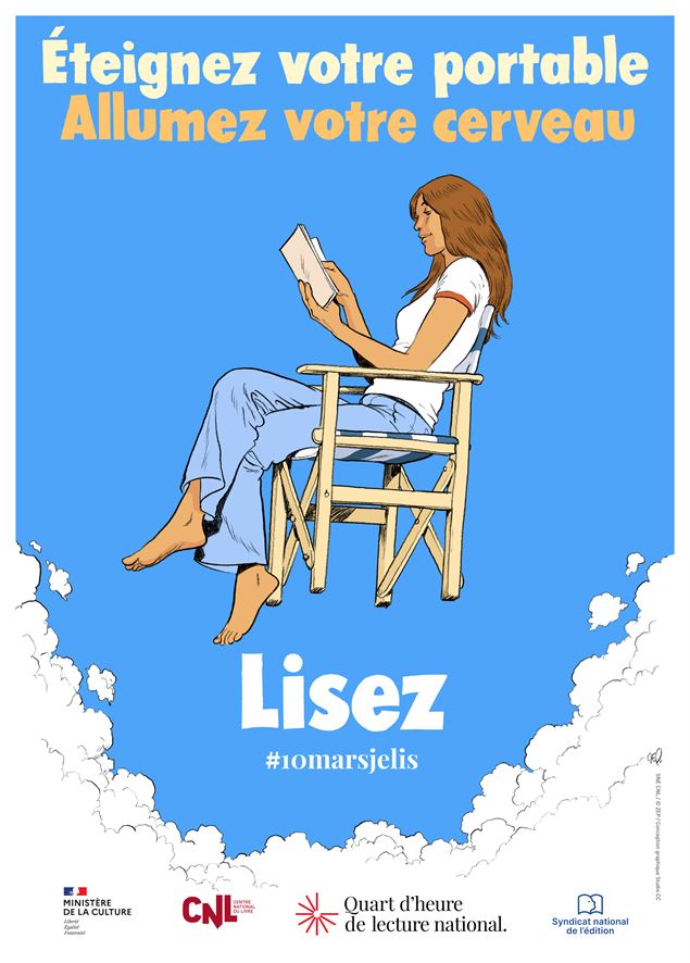 #10marsjelis : Quart d'heure de lecture national - CNL