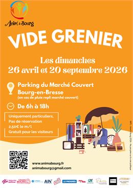 vide-grenier - ©Anim à Bourg