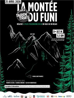 Montée du Funi à Arc 1600_Les Arcs