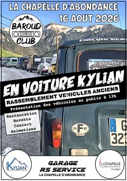 En voiture Kylian : Rassemblement de véhicules anciens - En voiture Kylian