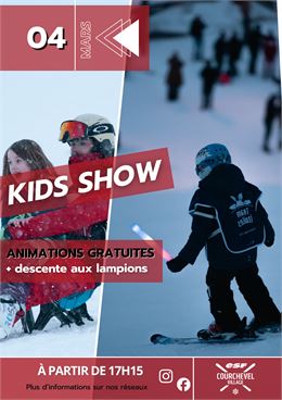 Kids Show et Descente aux Lampions_Courchevel