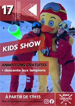 kids show + descente aux lampions