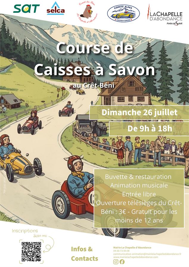 Course de caisses à savon - Mairie de La Chapelle d'Abondance
