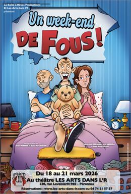 Affiche_Un week end de fou - Les Arts dans l_R_Péronnas