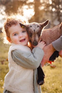 mini séance photo à la chèvrerie - Studio Capaya