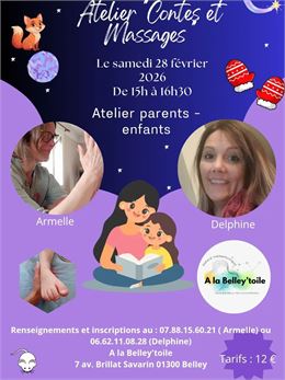 Atelier Contes et massage_Belley - La Belle Etoile