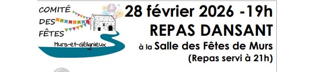 Repas dansant_Murs-et-Gélignieux
