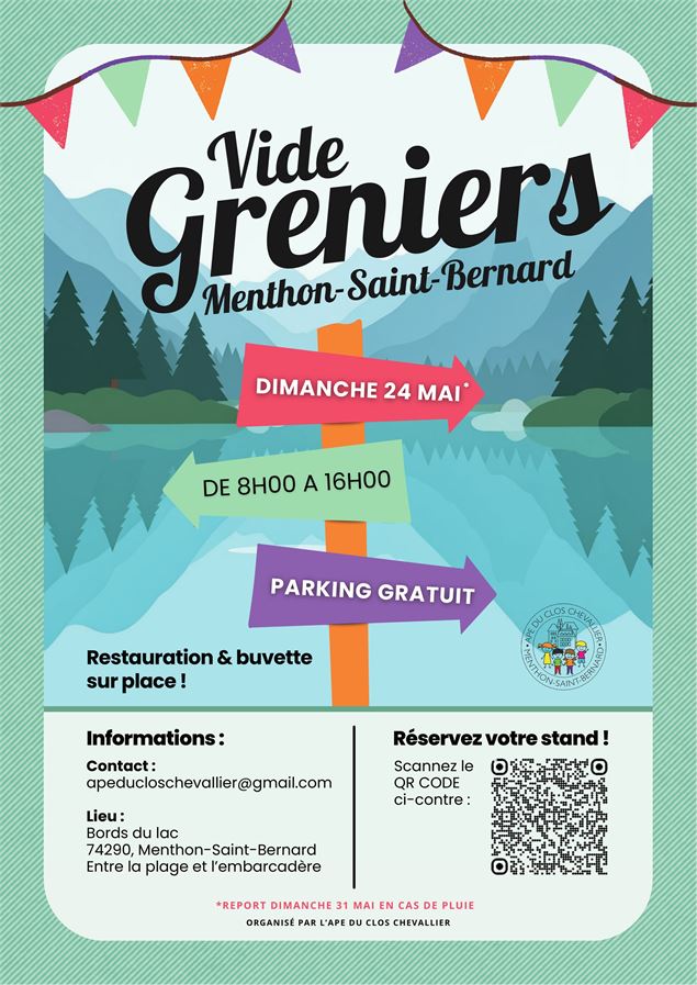 Vide-Greniers - APE Clos Chevalier