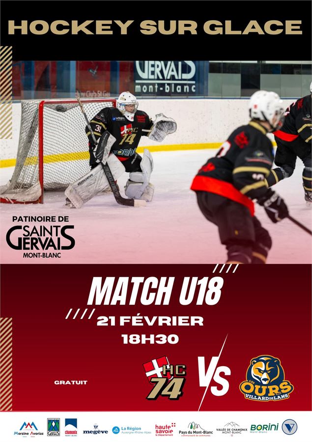 Hockey - Elite du HC74 U18 & U20_Saint-Gervais-les-Bains