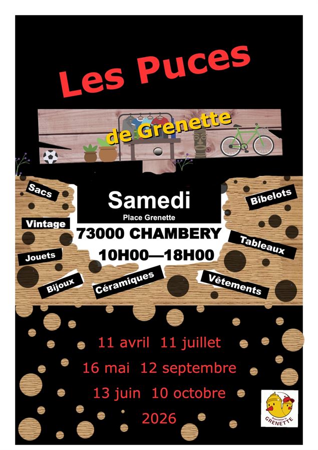 Les puces de Grenette - Association la grenette