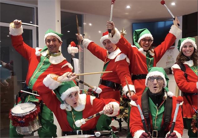 Carnaval - Batucada en déambulation_Plagne-Montalbert - Batucadence