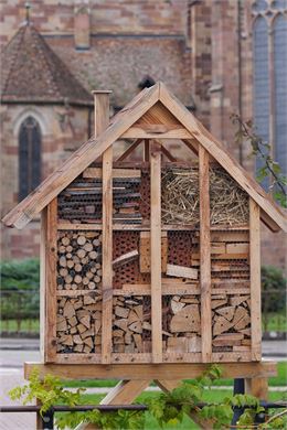 Réalisation d'hôtels à insectes_Montmerle-sur-Saône