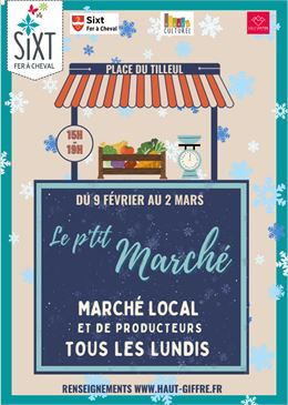 Le P'tit marché de Sixt-Fer-à-Cheval_Sixt-Fer-à-Cheval