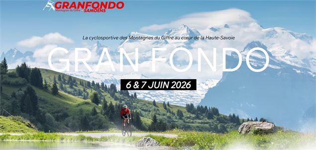 Affiche du Gran fondo Samoëns - Montagnes du Giffre - Baroudeurs des Alpes