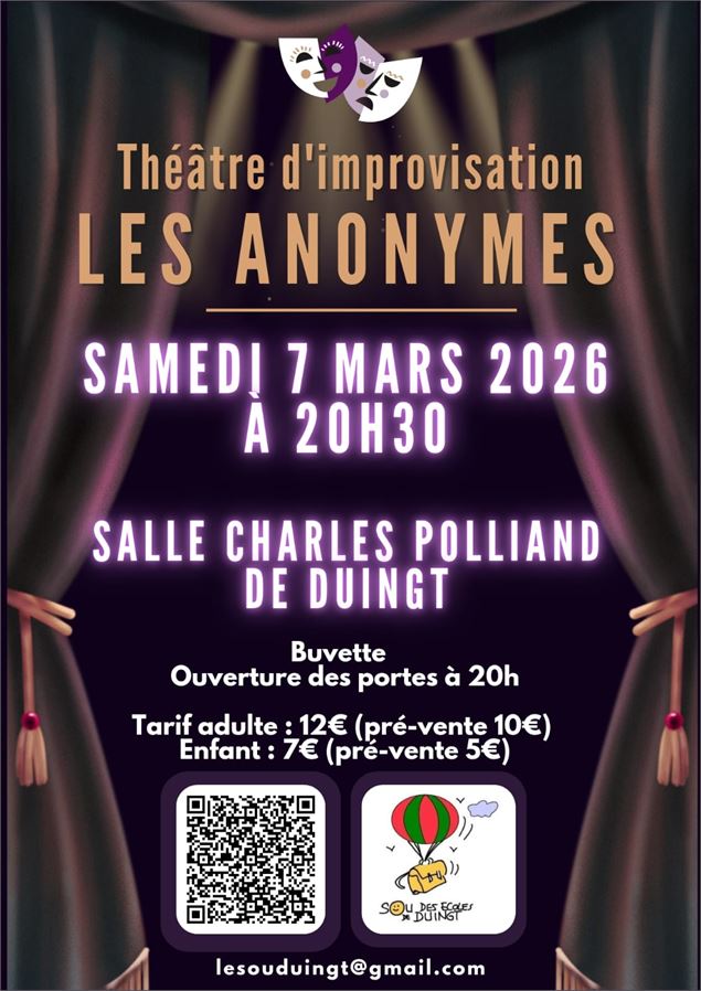 Improvisation théâtrale avec les Anonymes_Duingt - Les Anonymes