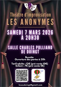 Improvisation théâtrale avec les Anonymes_Duingt - Les Anonymes