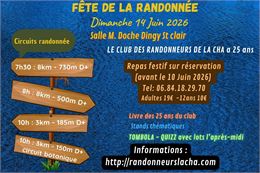 Fête de la randonnée_Dingy-Saint-Clair - Randonneurs de La Cha