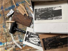 linogravure - Laetitia Gaudrefoy Colombot