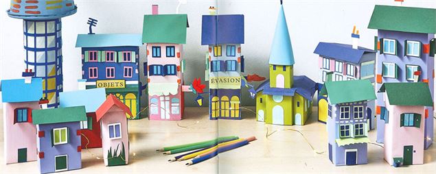 Ville en carton - Tyffanie Pichon