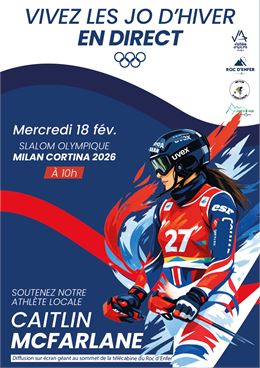 Retransmission JO : Ski Alpin avec Caitlin Mc Farlane_Saint-Jean-d'Aulps