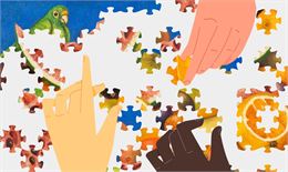 Atelier numérique : puzzle abstraits_Bourg-Saint-Maurice