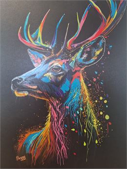 Cerf - Peggy Leclaire