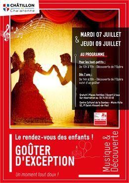 Goûter d'exception Micro-folie - Musée municipal Châtillon-sur-Chalaronne