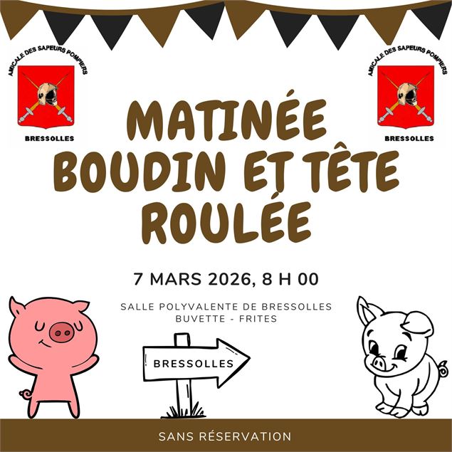 Matinée boudin et tête roulée - N/A