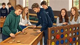 Jeux en bois au Chorus_Bourg-Saint-Maurice - Fait par IA (Gemini)