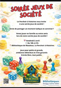 Soirée jeux de société