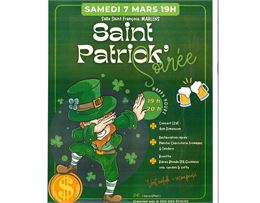 Soirée Saint Patrick à Marlens !_Val de Chaise - par le sou des écoles