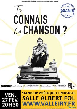 Spectacle : Tu connais la chanson_Valleiry - Visuel : Sébastien Benedetto
