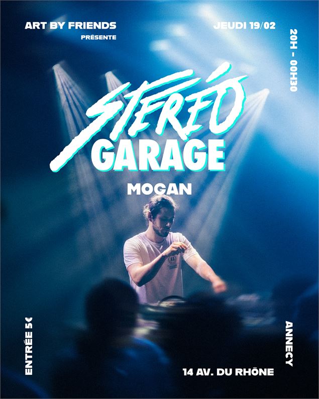 Concert : Stéréo Garage_Annecy - Art by Friends
