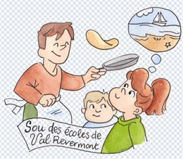 Loto Sou des Écoles Val-Revermont - Logo Sou