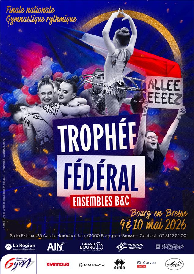 Affiche CDF 2026 GR - JL GR Bourg en Bresse - Sébastien Hauguel - Cybile C Photography