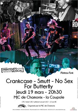 Plateau Punk avec No Sex For Butterfly - Smutt - Crankcase_Chamonix-Mont-Blanc