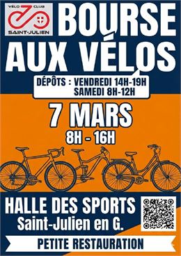 Bourse aux vélo - Vélo Club Saint Julien
