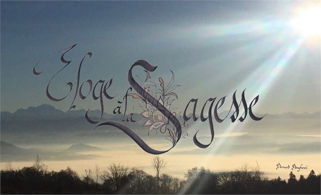 calligraphie - Bernard Benghozi