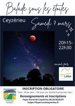 Balade sous les étoiles_Ceyzérieu - Foyer rural ceyzérieu