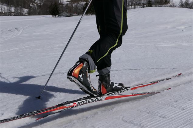 Initiation au ski de fond classique avec l'ESF_Peisey-Vallandry