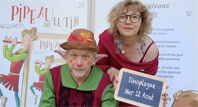 Dino -Théâtre : Pipeau le Lutin_Plagne - Les boutiquiers du rêve