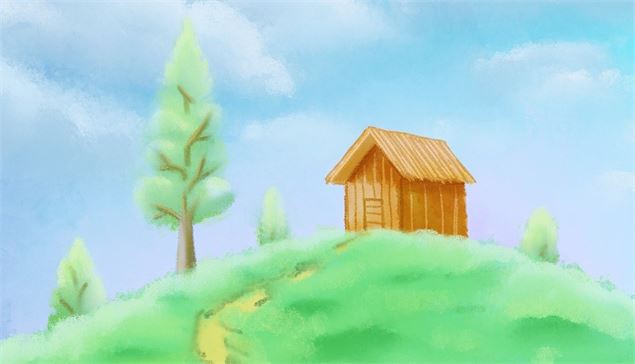 Ma maison fait la tête / Jeu-Cabane_Valserhône - Media'Vals