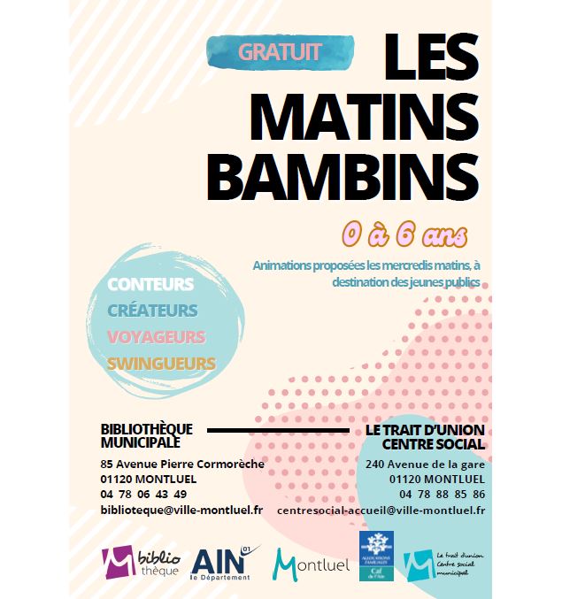 MATINS BAMBINS - Bibliothèque