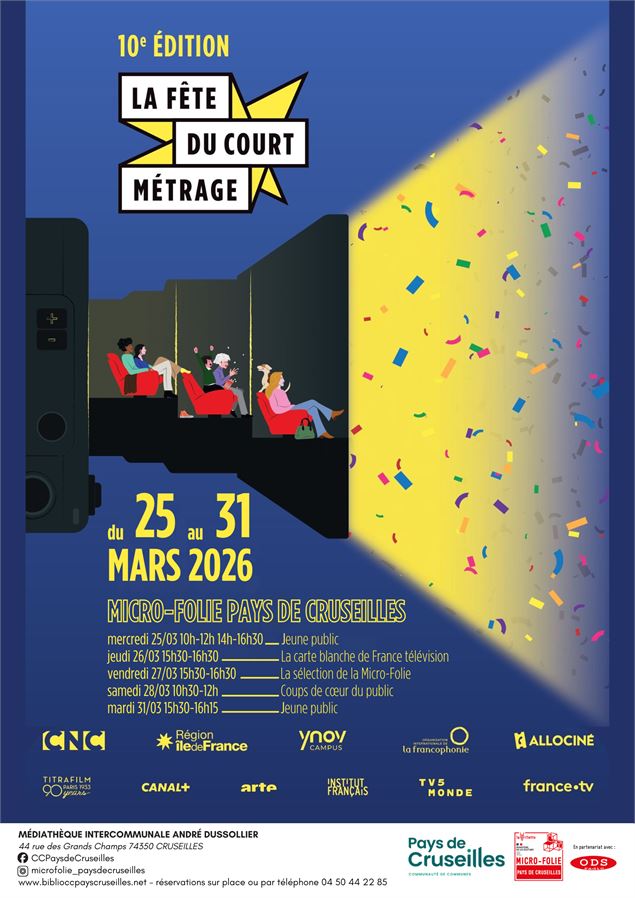 Fête du court métrage_Cruseilles - Micro-Folie Pays de Cruseilles